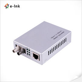 10M Fiber Ethernet Media Converter 850nm Panjang Gelombang 10 Basis -T Sampai 10 Basis -FL