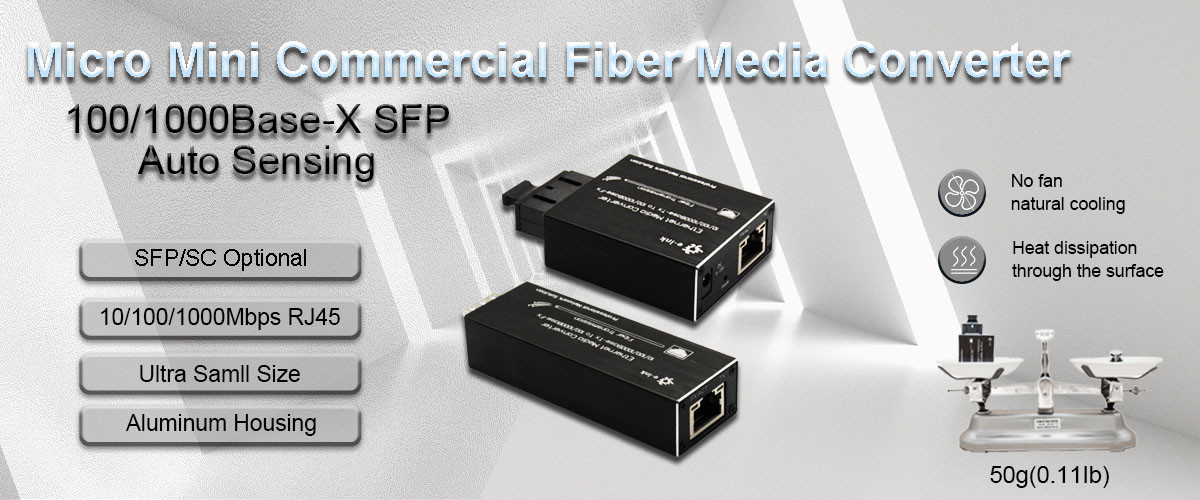 media fiber ethernet converter