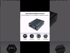 Konverter Media Ethernet 10/100/1000Base-T ke 1000Base-SX/LX