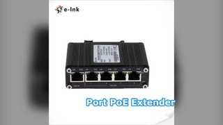 Port Ekstender PoE Industri Gigabit 0W