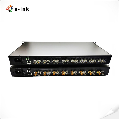 8Ch 3G-SDI plus 1Ch 10G Ethernet over Fiber Extender