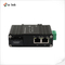 12-48VDC POE Fiber Media Converter 1 Port 1000X To 2 Port 10/100/1000B 30W