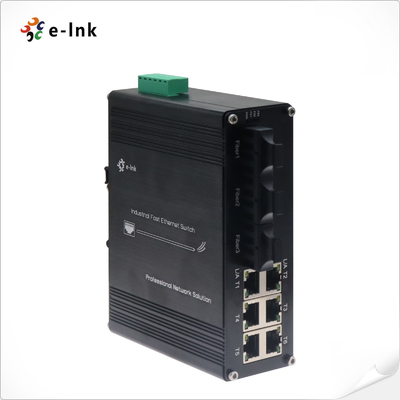 Industrial Ethernet Switch with 6×10/100Base-T + 3×100BASE-FX ports