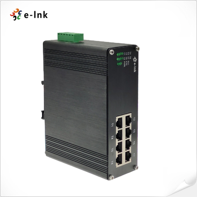 Unmanaged Industrial Ethernet Switch with 8×10/100BASE-T Ports