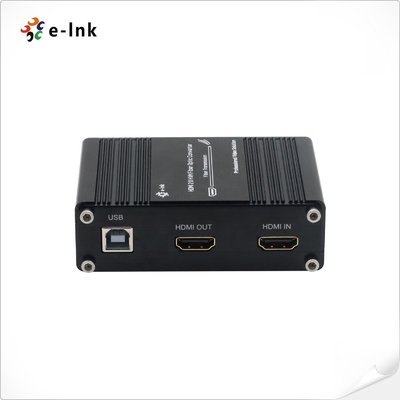 Mini 4K/60Hz HDMI 2.0 KVM USB to Fiber Optic Extender