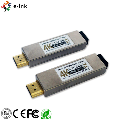Micro 4K HDMI Optical Transceiver with Double Power Supply