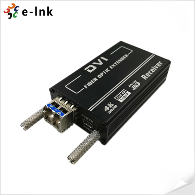 Mini 4KX2K DVI Fiber Transceiver SM10-80KM Manual EDID