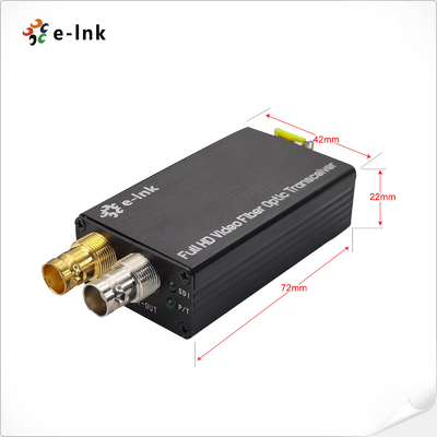 Mini Bi-directional HD/3G-SDI to Fiber Converter