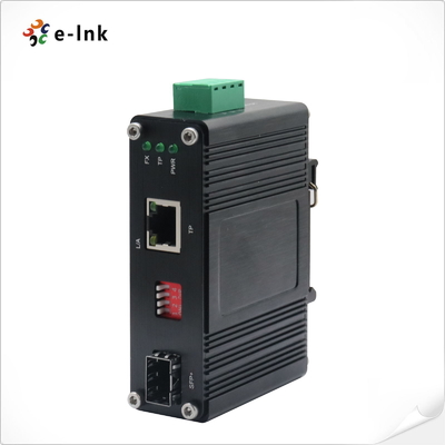 Micro Industrial 10G Non-blocking Wire-speed Ethernet Media Converter for Copper