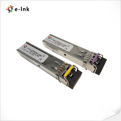 HD-SDI CWDM Optical SFP Transceiver 1270–1610nm 20km SMF DDM