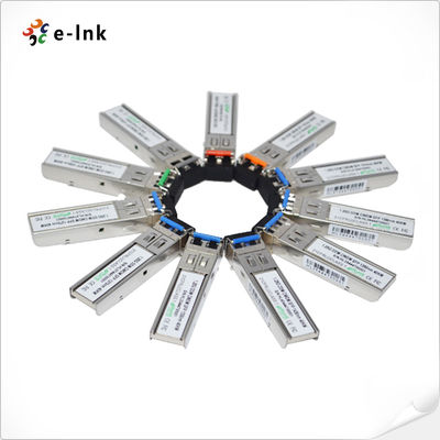 HD-SDI CWDM SFP Transceiver 1270–1610nm 80km SMF DDM Supported