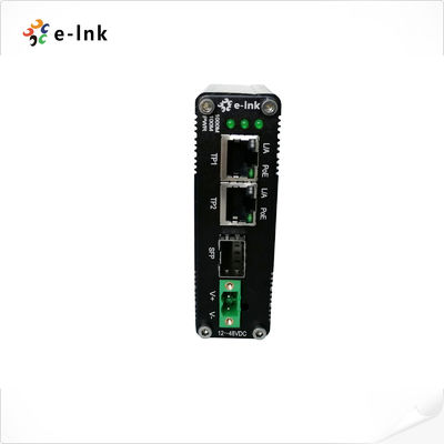 90 Watt Industrial Ethernet Media Converter