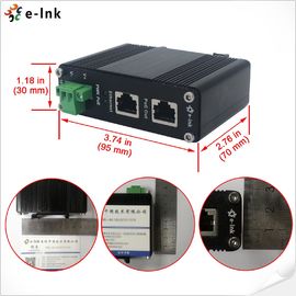12~48V DC Power Over Ethernet Injector Industrial 1.25G 2.5G 5G 10G PoE RJ45 Connector