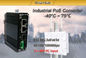 Industrial Fiber Ethernet Media Converter 1 Port 100/1000X SFP To 2 Port 10/100/1000T 60W
