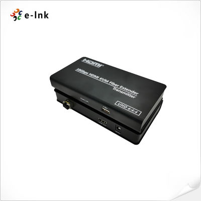 HDMI 2.0 HDCP 2.2 Fiber Optic Ethernet Extender 4K KVM USB 4096x2160P
