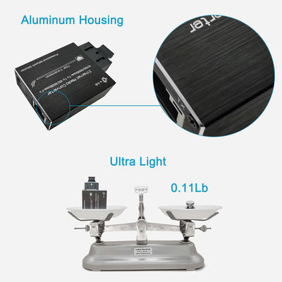 100/1000Base-Fx  20km Fiber Ethernet Media Converter WDM Single Fiber