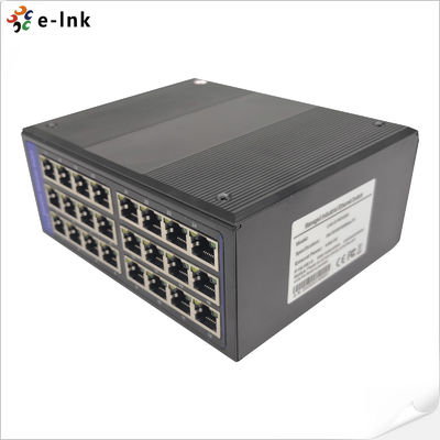 IPv6 Protocol DC57V Ethernet Fiber Optic Switch 16 Port 10/100/1000T 8KV