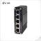 100m IP40 Industrial Ethernet POE Switch 1 Port 802.3at 30W Gigabit PoE Extender