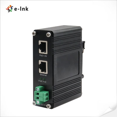 Industrial Gigabit PoE Splitter, 19VDC Output, IEEE 802.3af/at/bt Sesuai