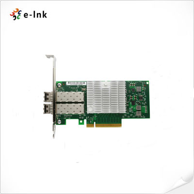 10 Gigabit Ethernet Card Dual SFP + Port Intel Chip Kinerja Tinggi