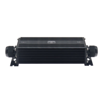 Ekstender Gigabit PoE Industrial IP67 1 Masuk 1 Keluar 90W 400m Cascade