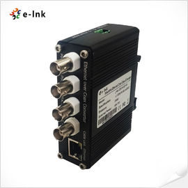 Pemasangan Power Over Coaxial Ethernet Over Coax Converter DIN - Pemasangan Rail Wall